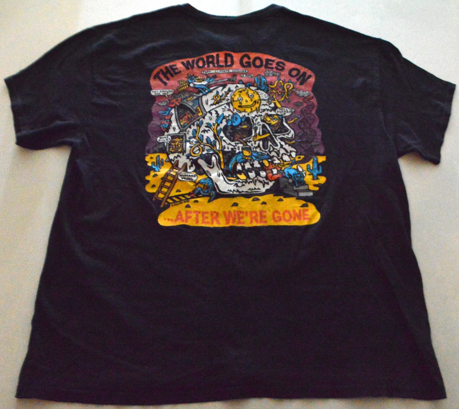 Killer Acid Limited Edition The World Goes On After We’re Gone T Shirt XL