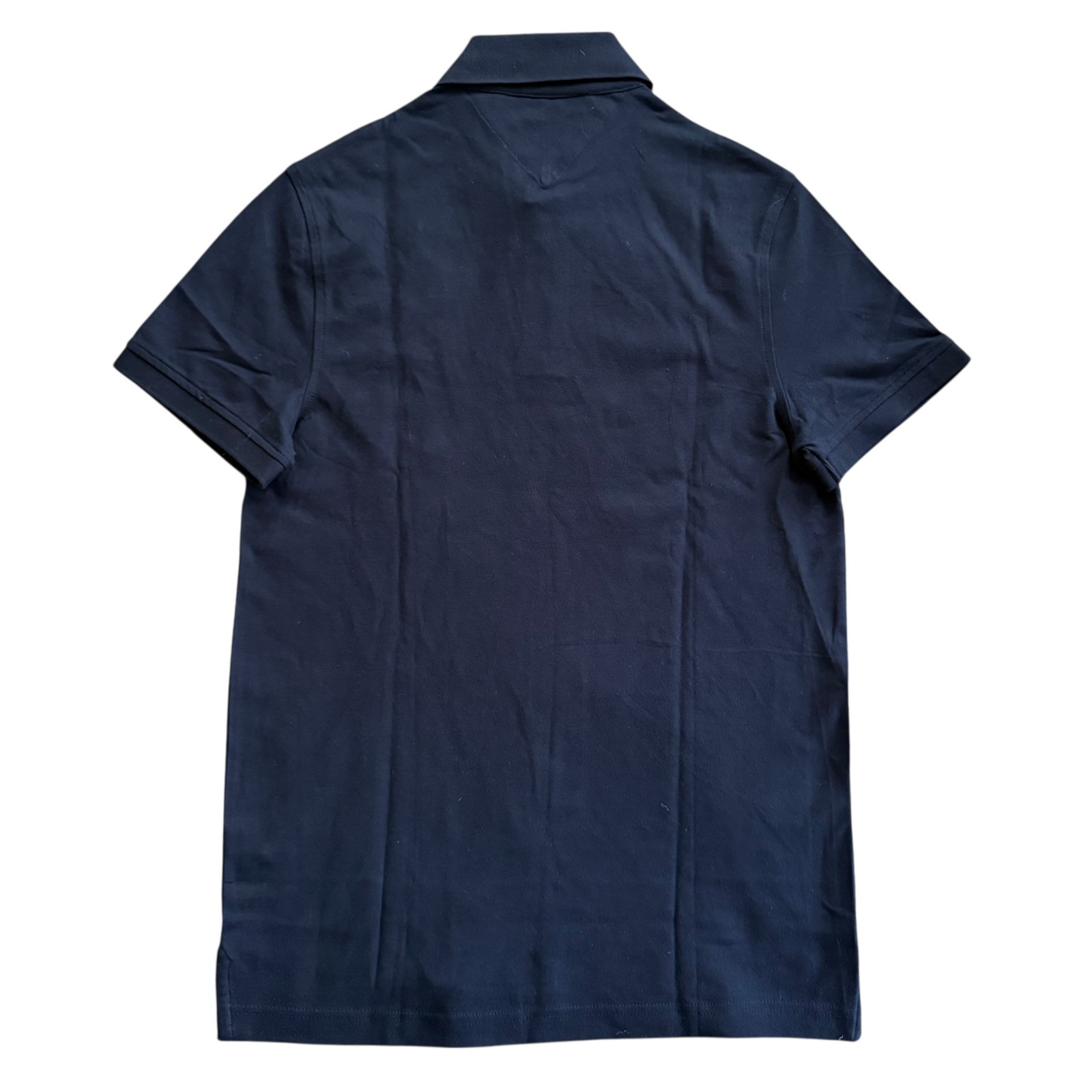 Tommy Hilfiger Men’s Solid Stretch Cotton Mesh Slim fit Short Sleeve Polo All Sz