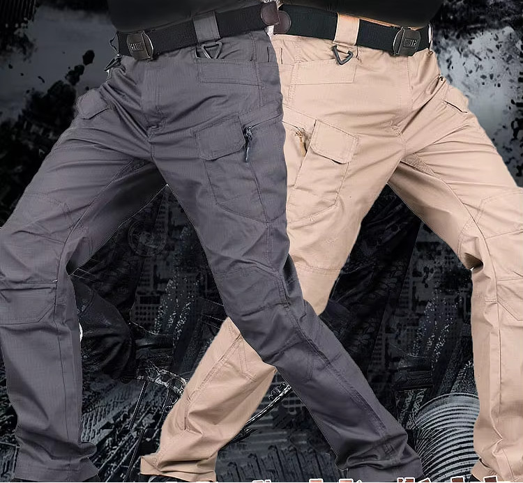 Tactical Mens Cargo Pants Waterproof Work Hiking Combat Outdoor Trousers Pants