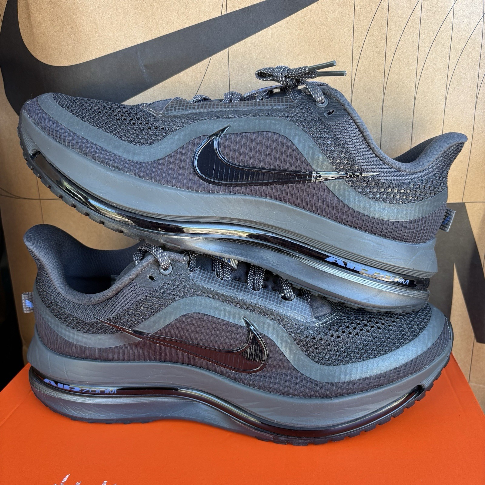 NEW Nike Pegasus Premium Black Anthracite Game Royal NBY HQ2592-015 Men Size 11