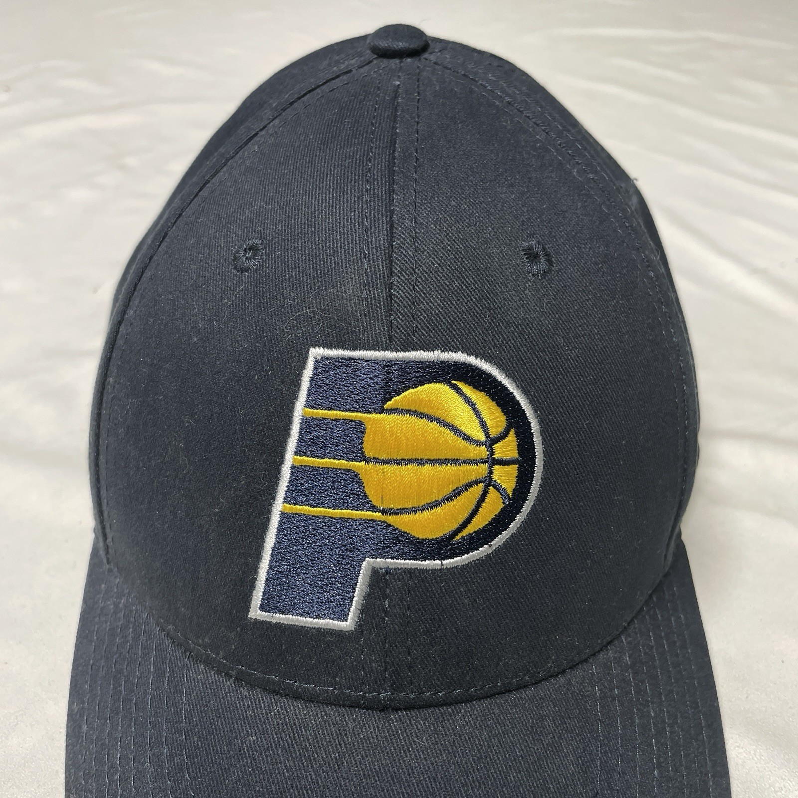 Vintage Indiana Pacers Hat Cap Strapback Blue NBA Basketball Team Logo Sports