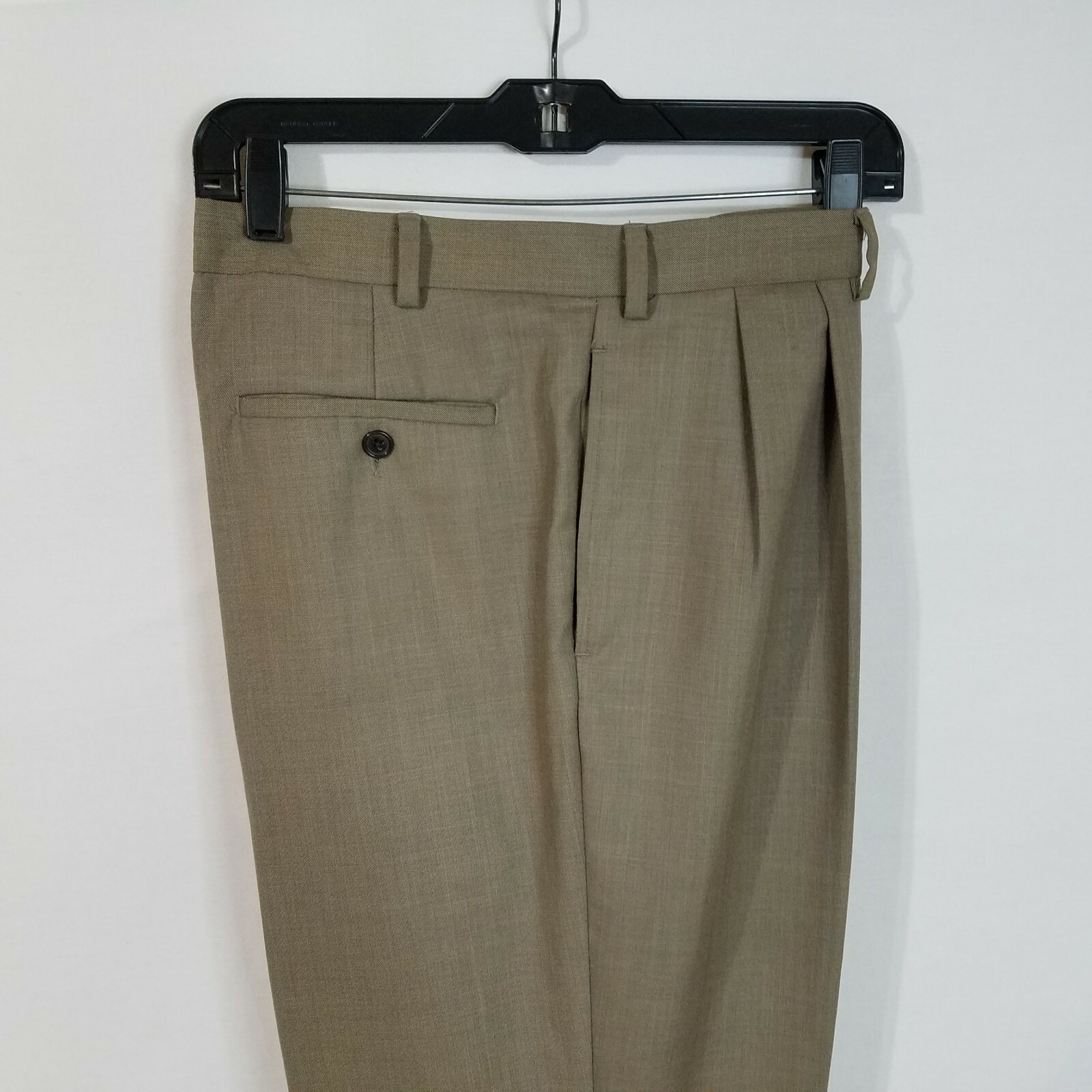 Lauren Ralph Lauren Mens Beige Polyester Rayon Dress Pants Size 38×32 D430