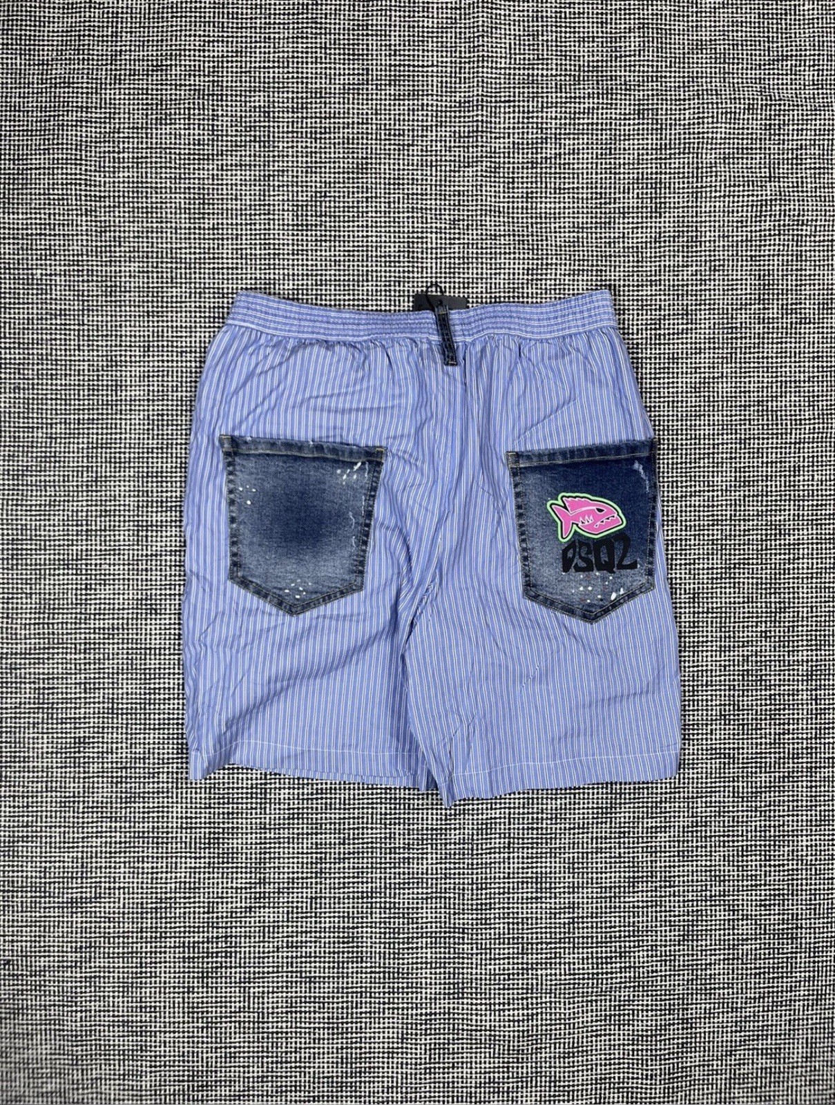 Rare Dsquared2 Reworked Denim Brief Shorts