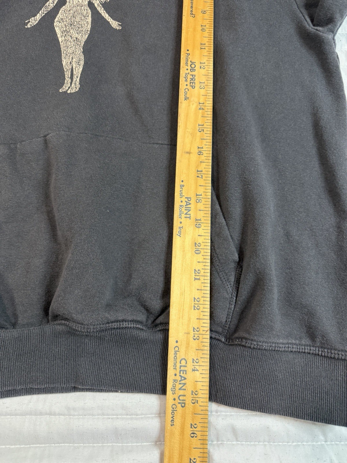 Nirvana In Utero Hoodie Medium Black Graphic Band Sweatshirt H&M 2021