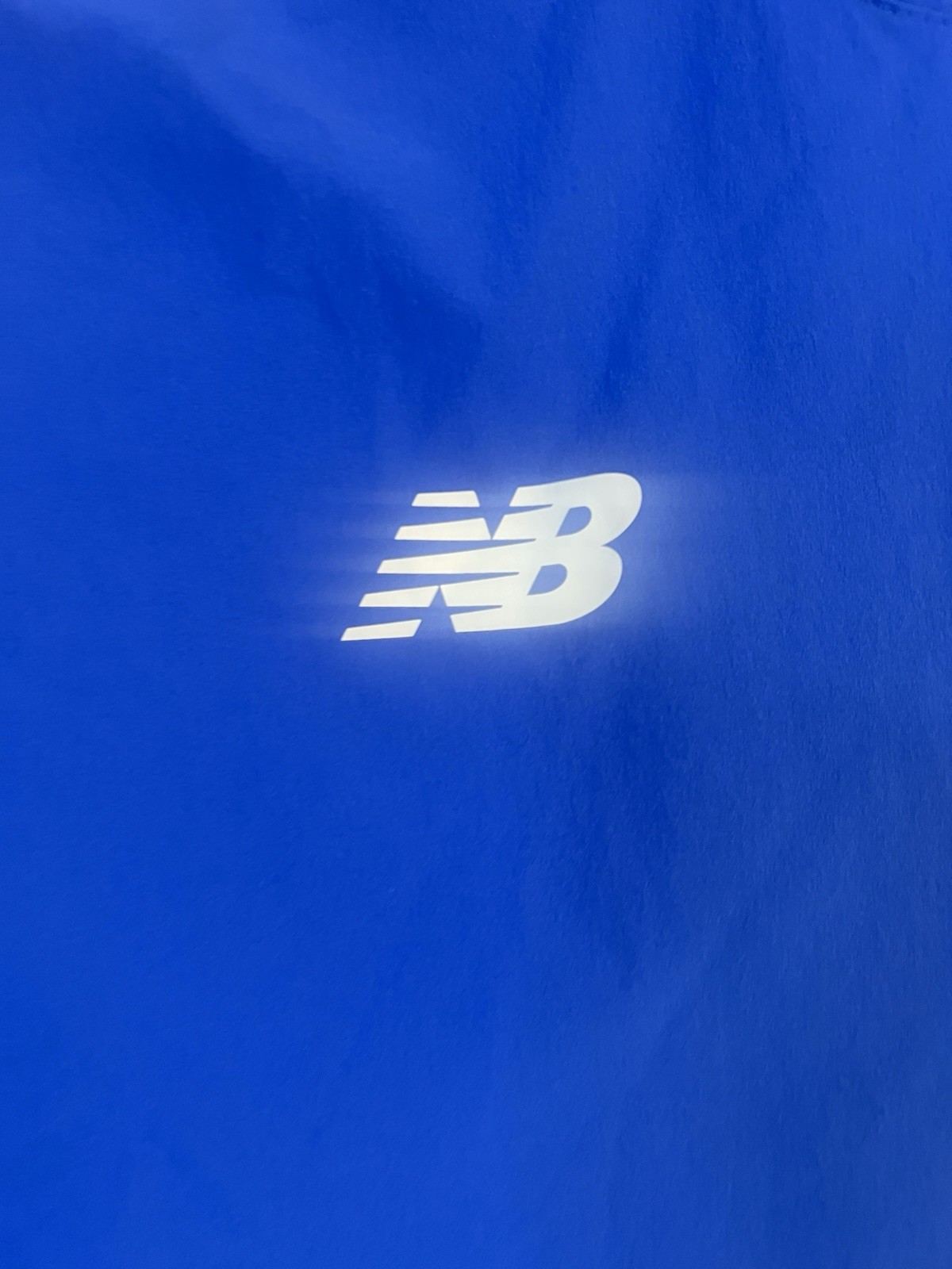 New Balance Men’s 5XL Big & Tall Blue Windbreaker Jacket Full Zip NWOT Active