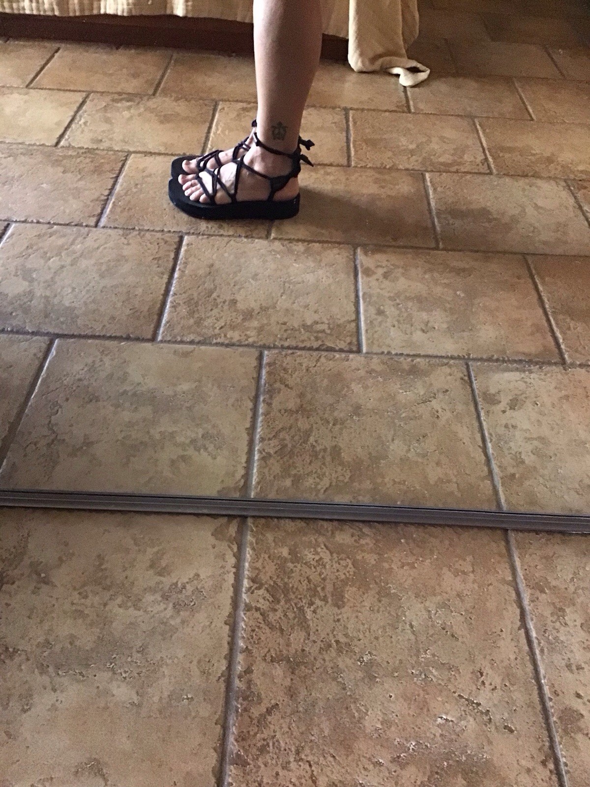 Teva Midform Infinity Sandal Black Size 6