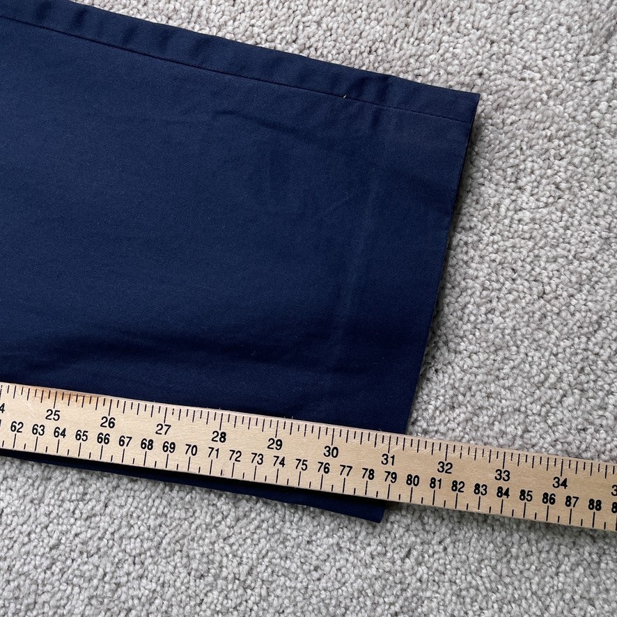 J Crew Bowery Pants Mens 38×32 Navy Blue Chino Slim Fit Business Trousers