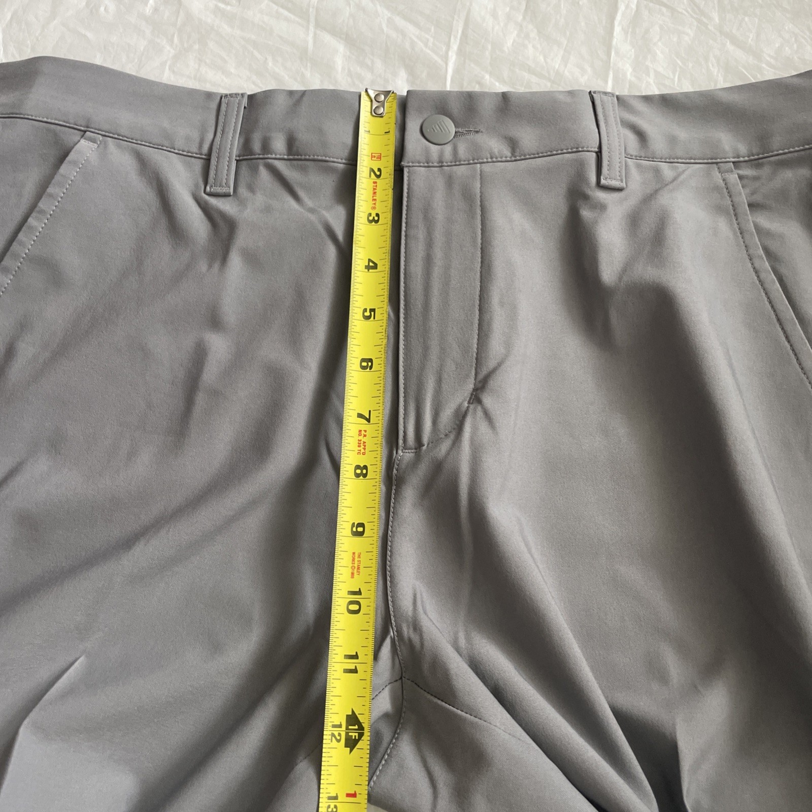 Adidas Mens Ultimate 365 Gray Golf Pants Tag Sz. 32X32 Measures 34WX32L See De