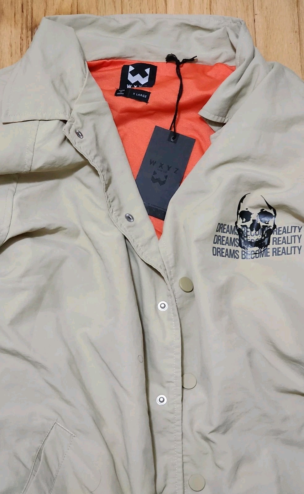 DREAMS CREATE REALITY Wxyz Men’s Jacket
