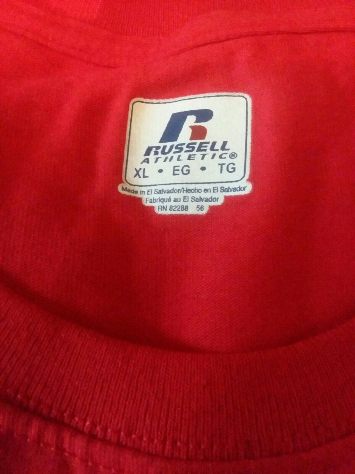 Russell Athletic pocket Tshirt various sizes colors xl-4xl new Wtags