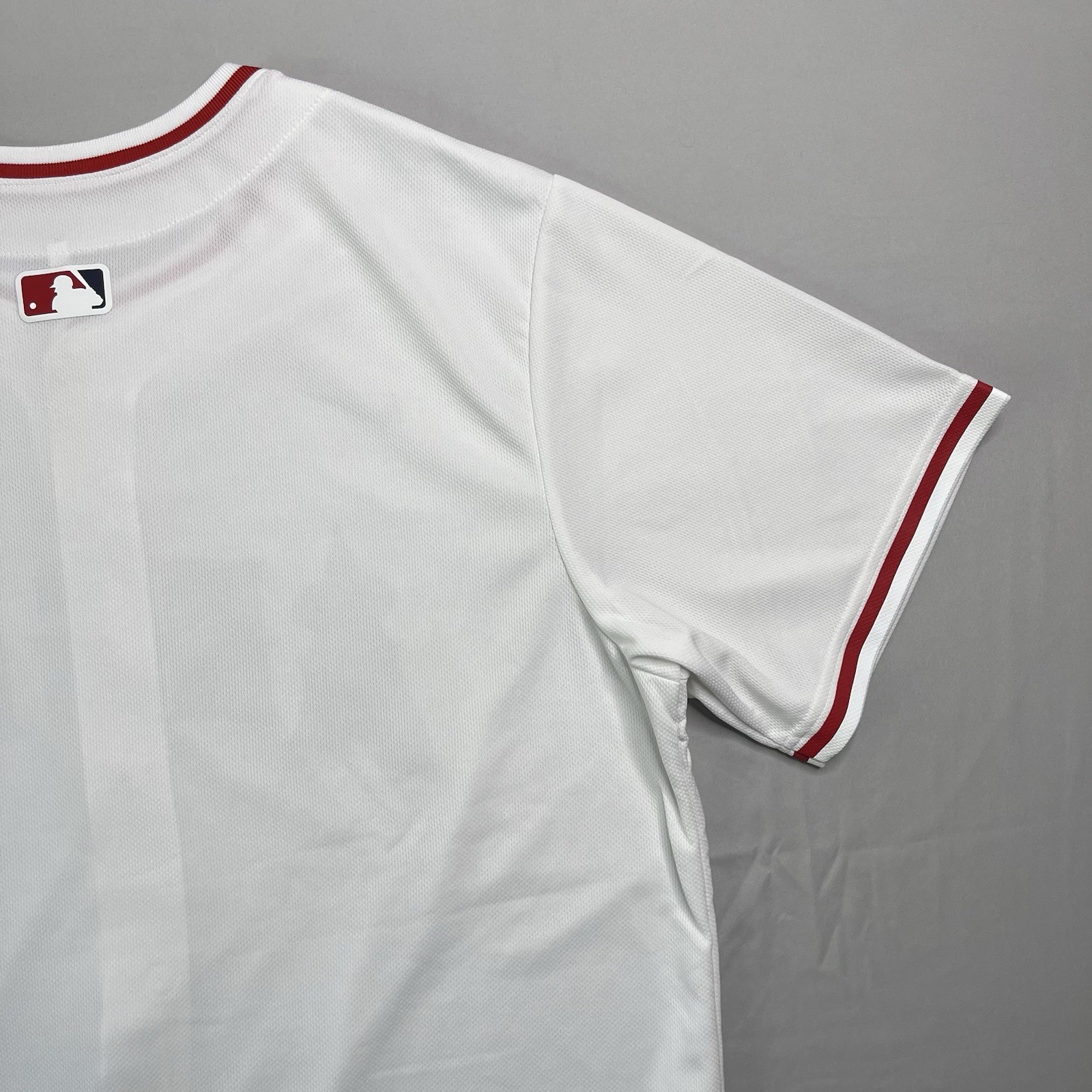 Nike Los Angeles Anaheim Angels Baseball Jersey Mens Large White MLB Blank Back