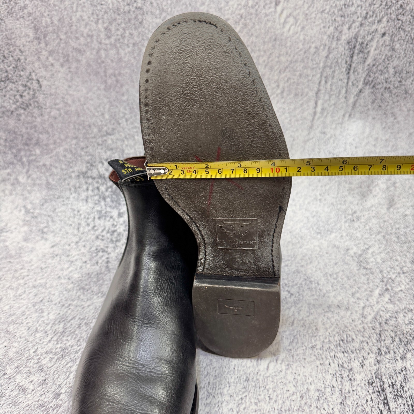 R.M. Williams Vintage Classic Leather Chelsea Boots 10.5H US11 29cm