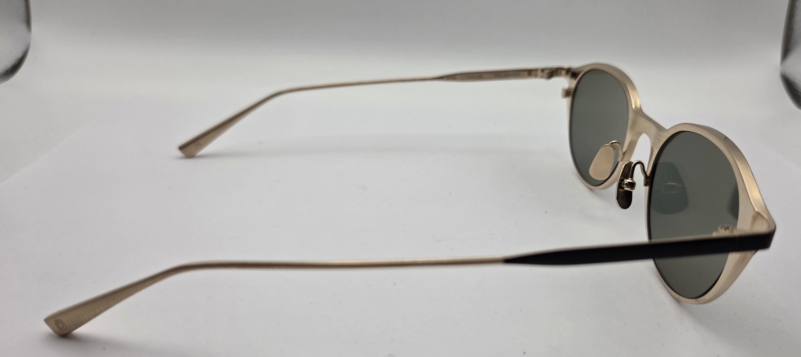 SALT WISTER Black Brushed Gold / Titanium Polarized sunglasses 49 20 142