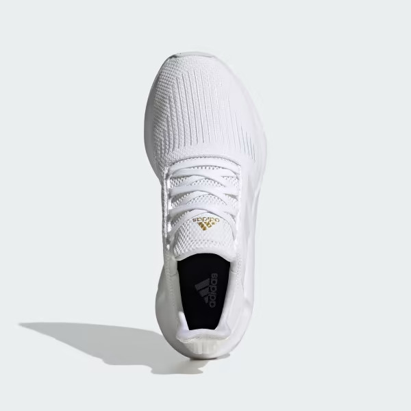 Adidas Swift Run 1.0 Cloud White Gold Womens Running IE7480 NEW Multi Sz