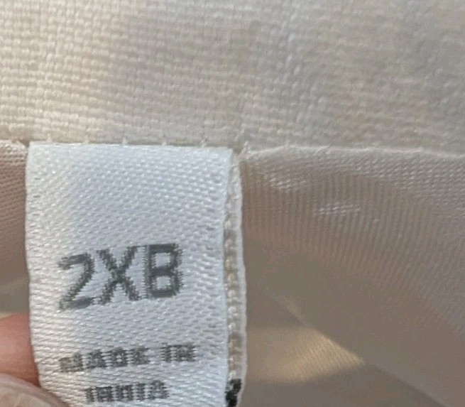 Baird McNutt Murano White Linen Blend Blazer Jacket Mens 2XB Single Breasted