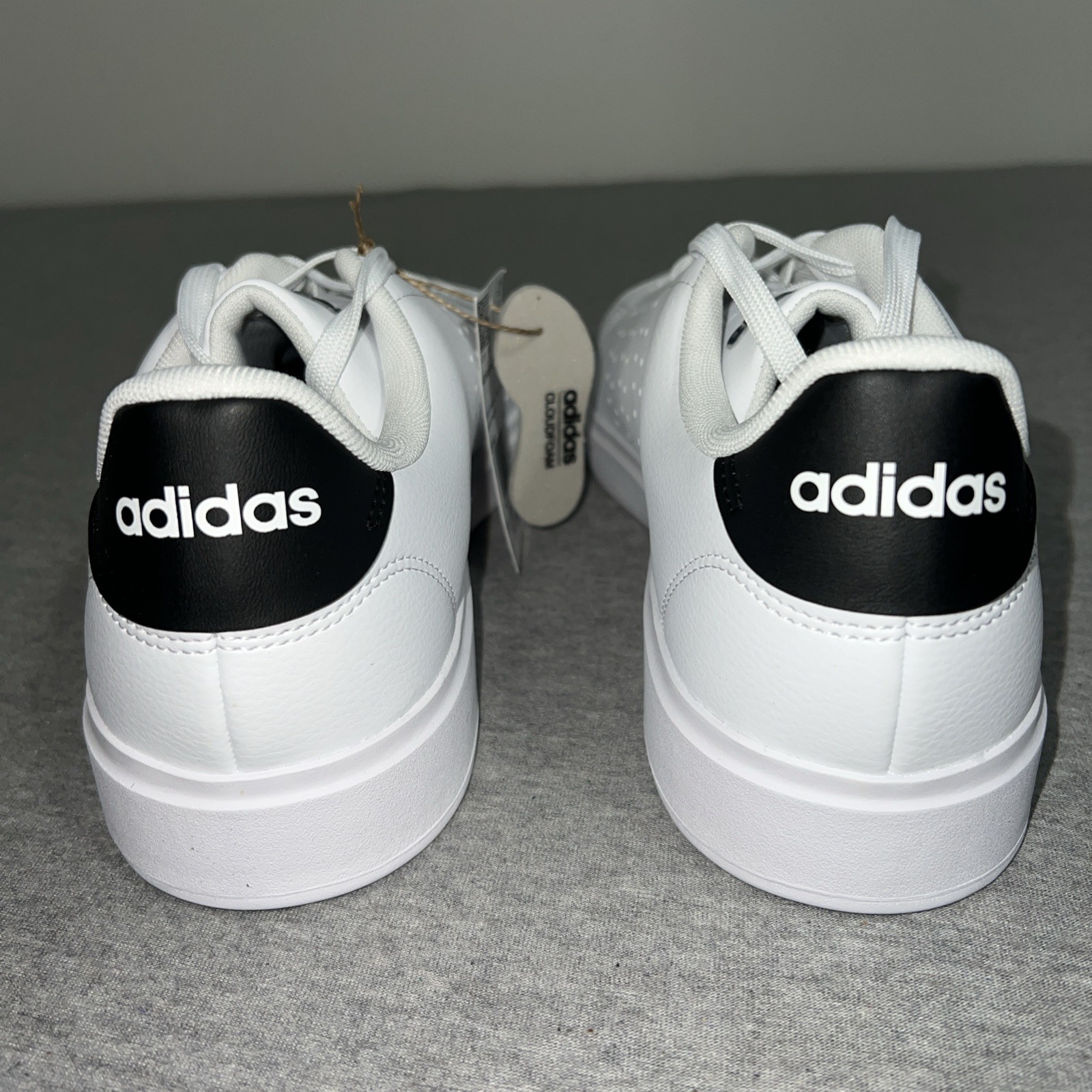 Adidas Advantage 2.0 White Black Legend Ink Sz 11 IF1661 Sneaker Sportswear