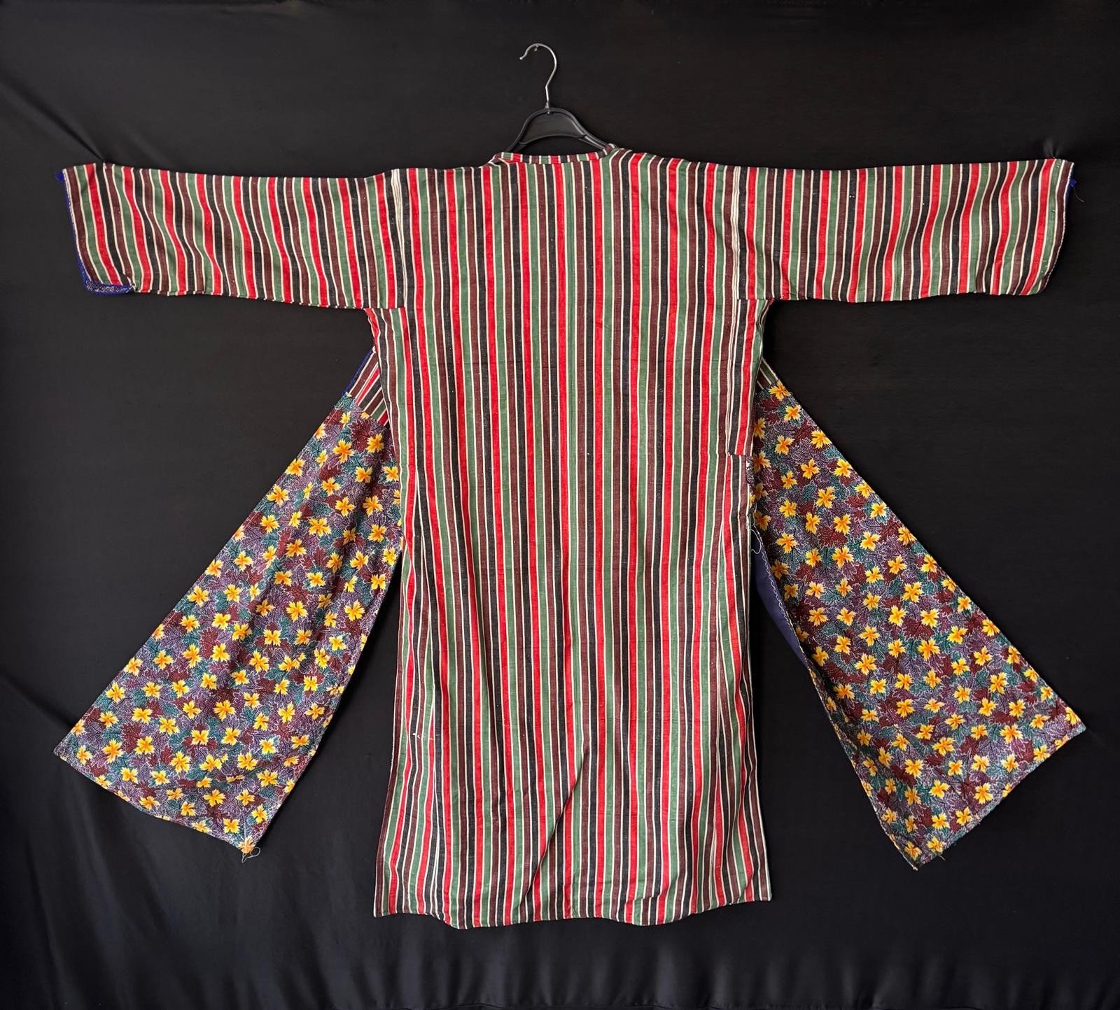 Antique Ottoman Silk Turkish Costume, Anatolian Three-Skirted Dress, Anatolian