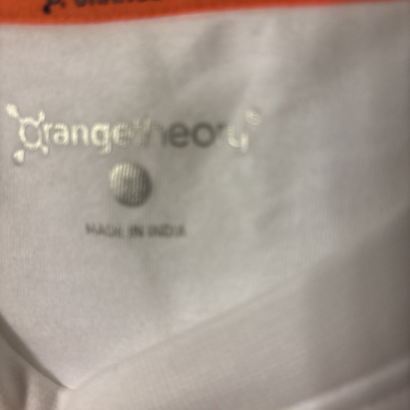 Orangetheory Fitness Small White Crewneck Sweatshirt Graphic Pullover New