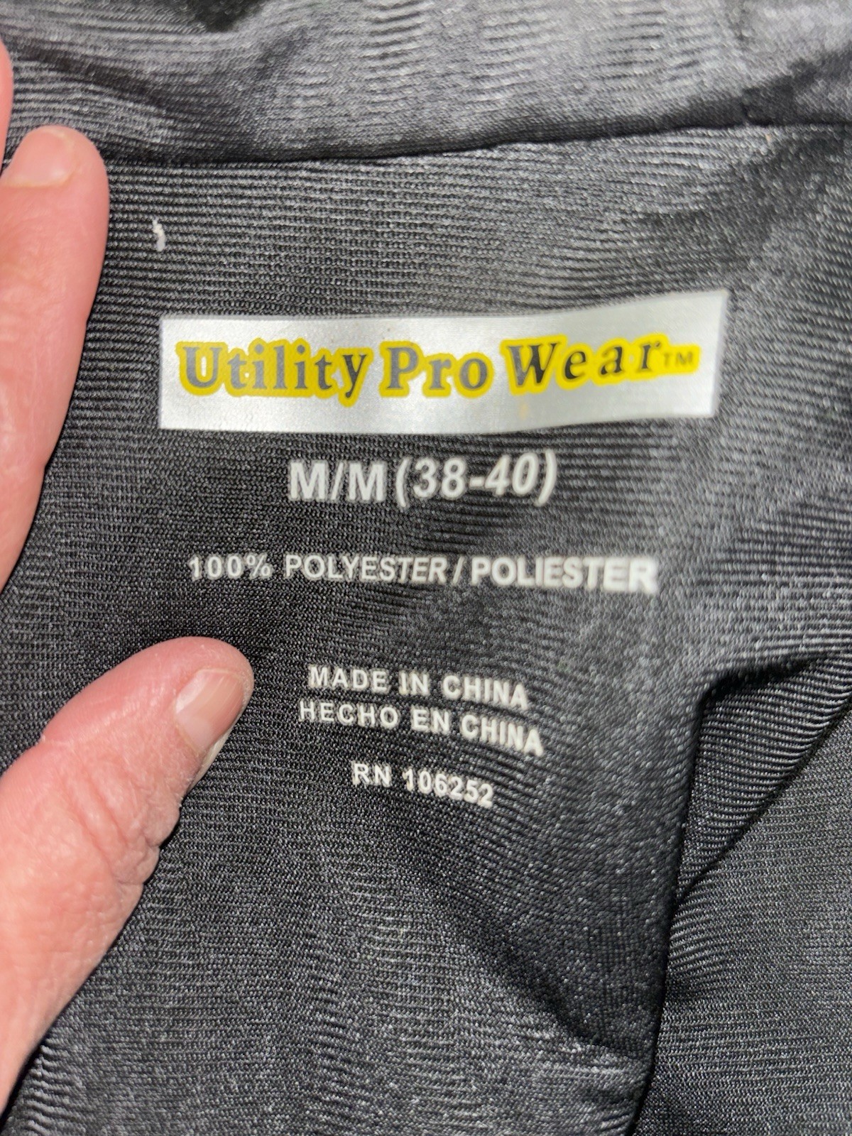 Utility Pro Jacket Mens M 38/40Yellow Gray Hi Vis Reflective Hooded Warm Up Work