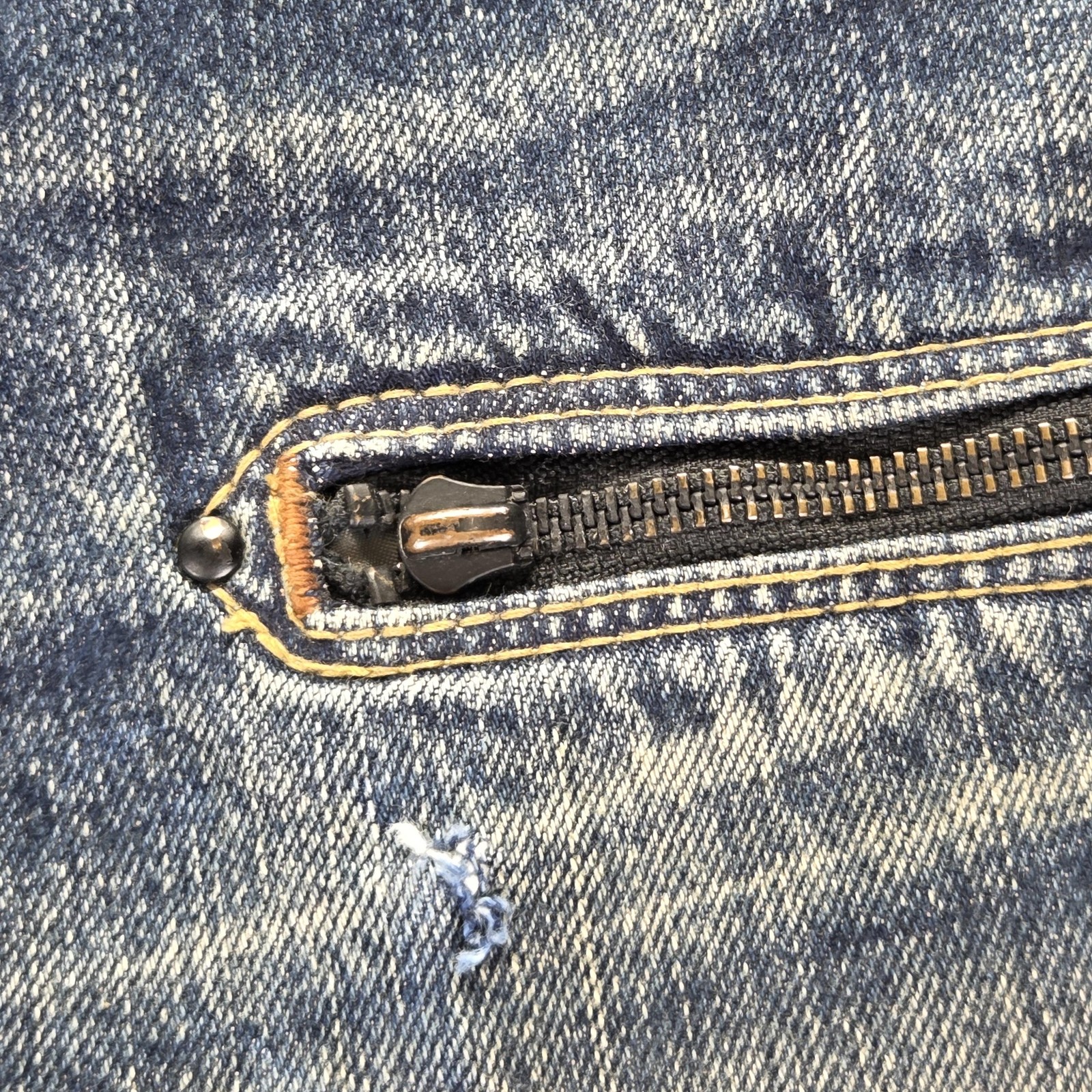 Japanese Selvedge Jeans Honeycomb Whiskers Stacking Fades Low Rise Fits 29×32