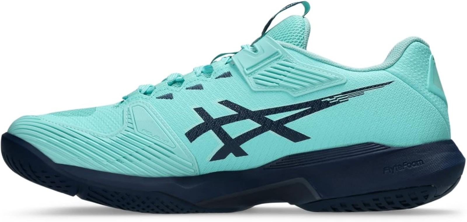ASICS Men’s Solution Speed FF 4 Tennis Shoes – Illuminate Mint/Night Sky – 6.5