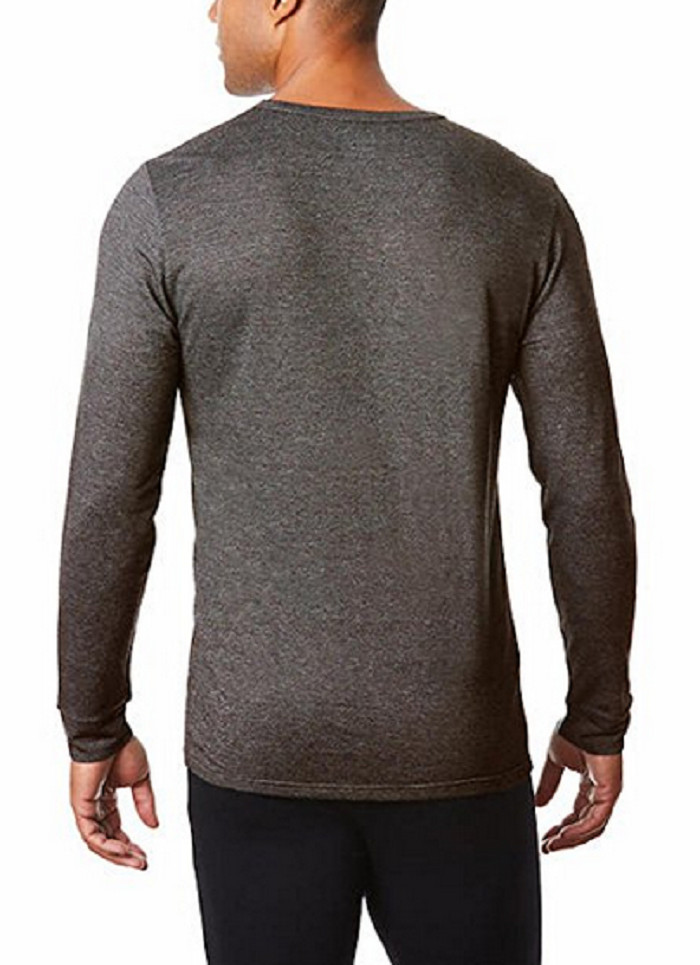 32 Degrees Heat Men’s Performance Mesh Long Sleeve Crew Neck Shirt, 1 2 Shirts