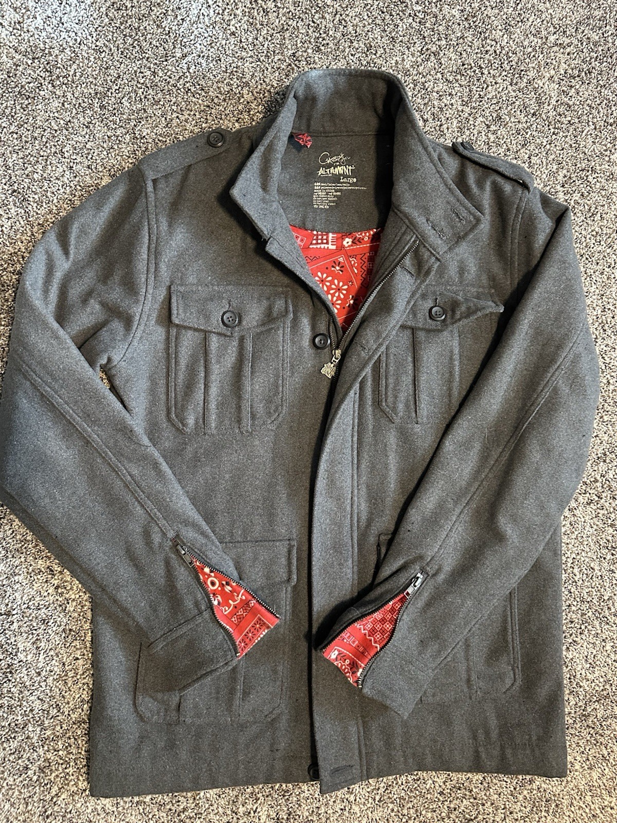 Altamont peacoat jacket Garrett Hill pro model Signature size Large