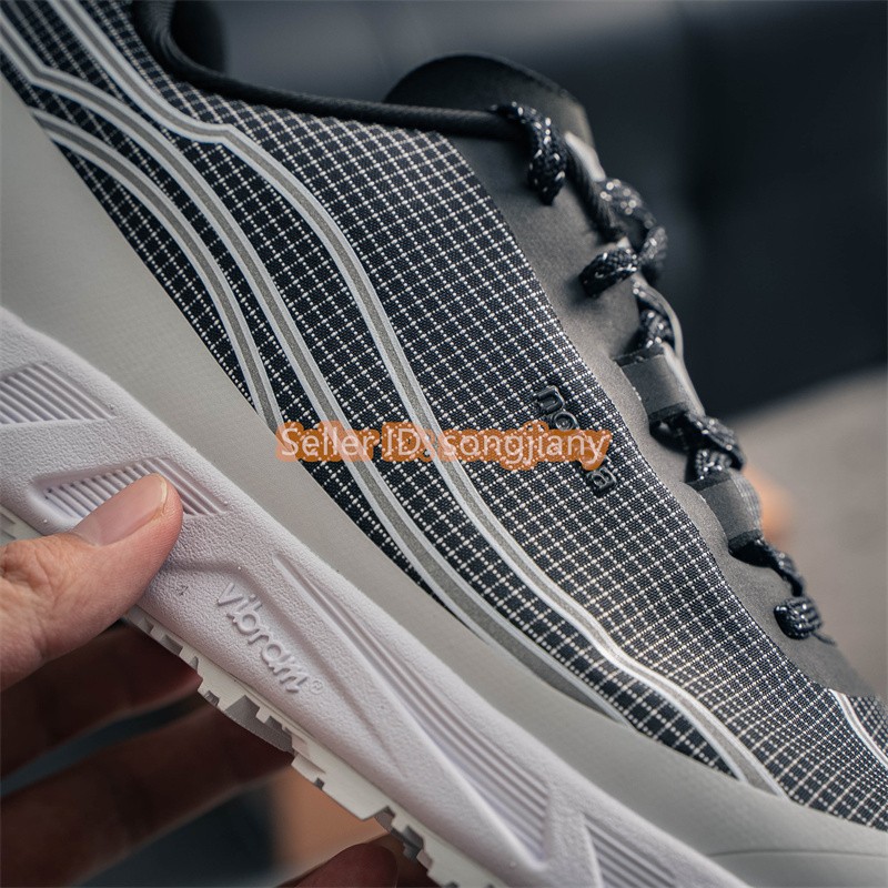 NORDA 002 Dyneema Mountain Outdoor TFO002MSMTBLK Black White Unisex Sneakers