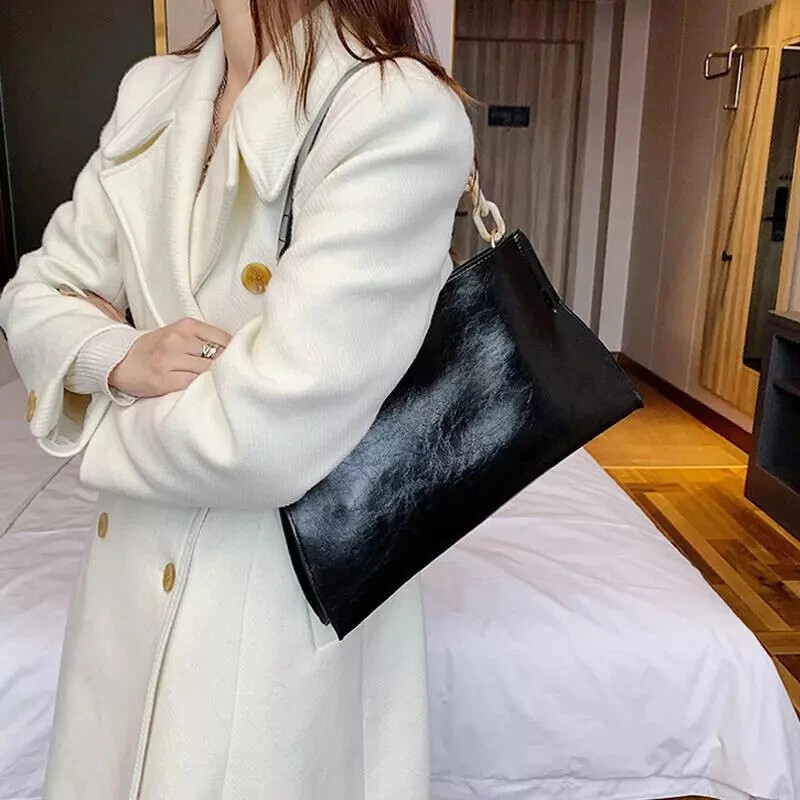 Women’s Large Capacity Soft Leather Shoulder Bag Crossbody Tote Handbag Purse
