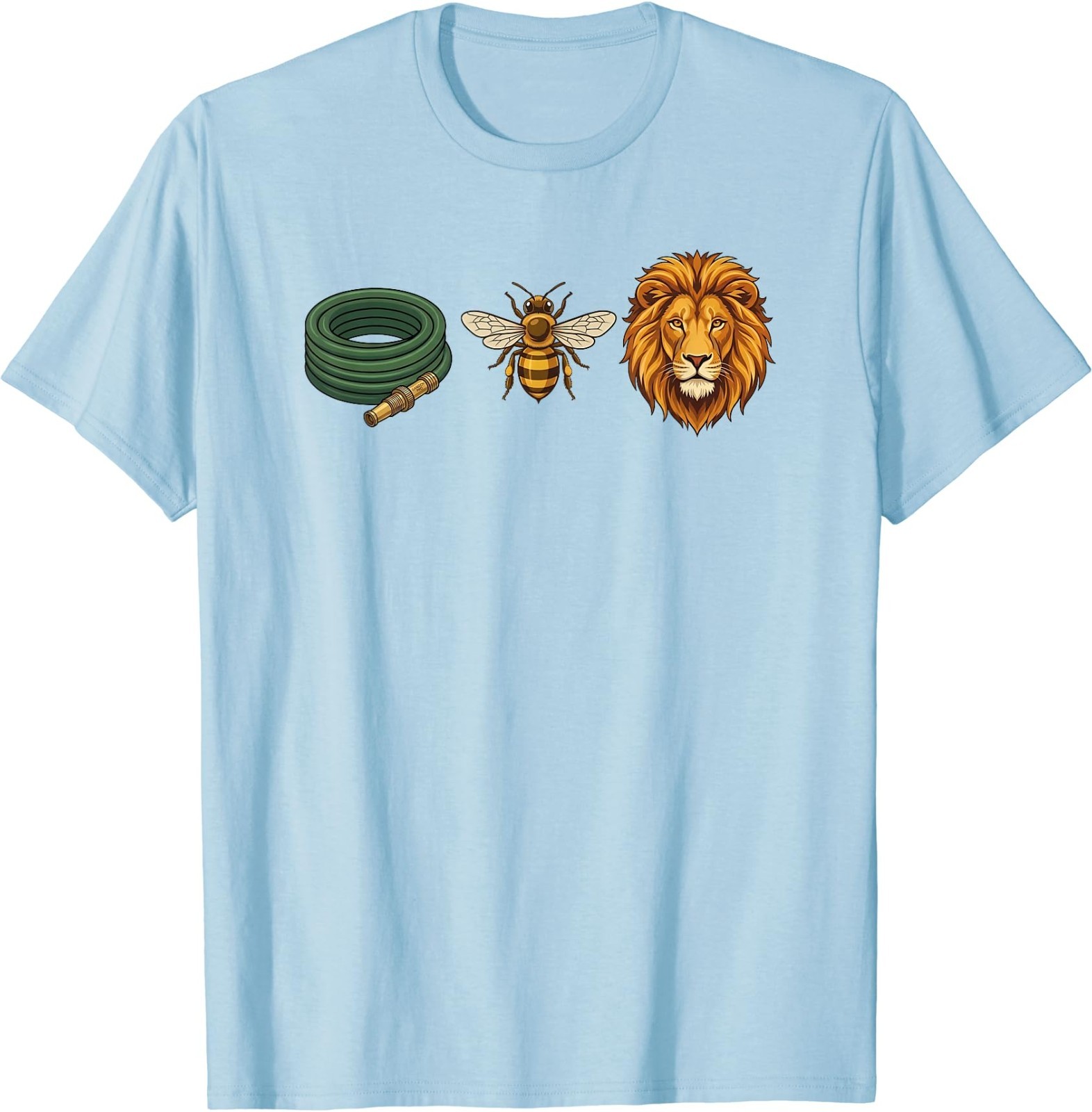 Hose Bee Lion Icons Retro Funny Hoes Be Lying Pun Intended T-Shirt