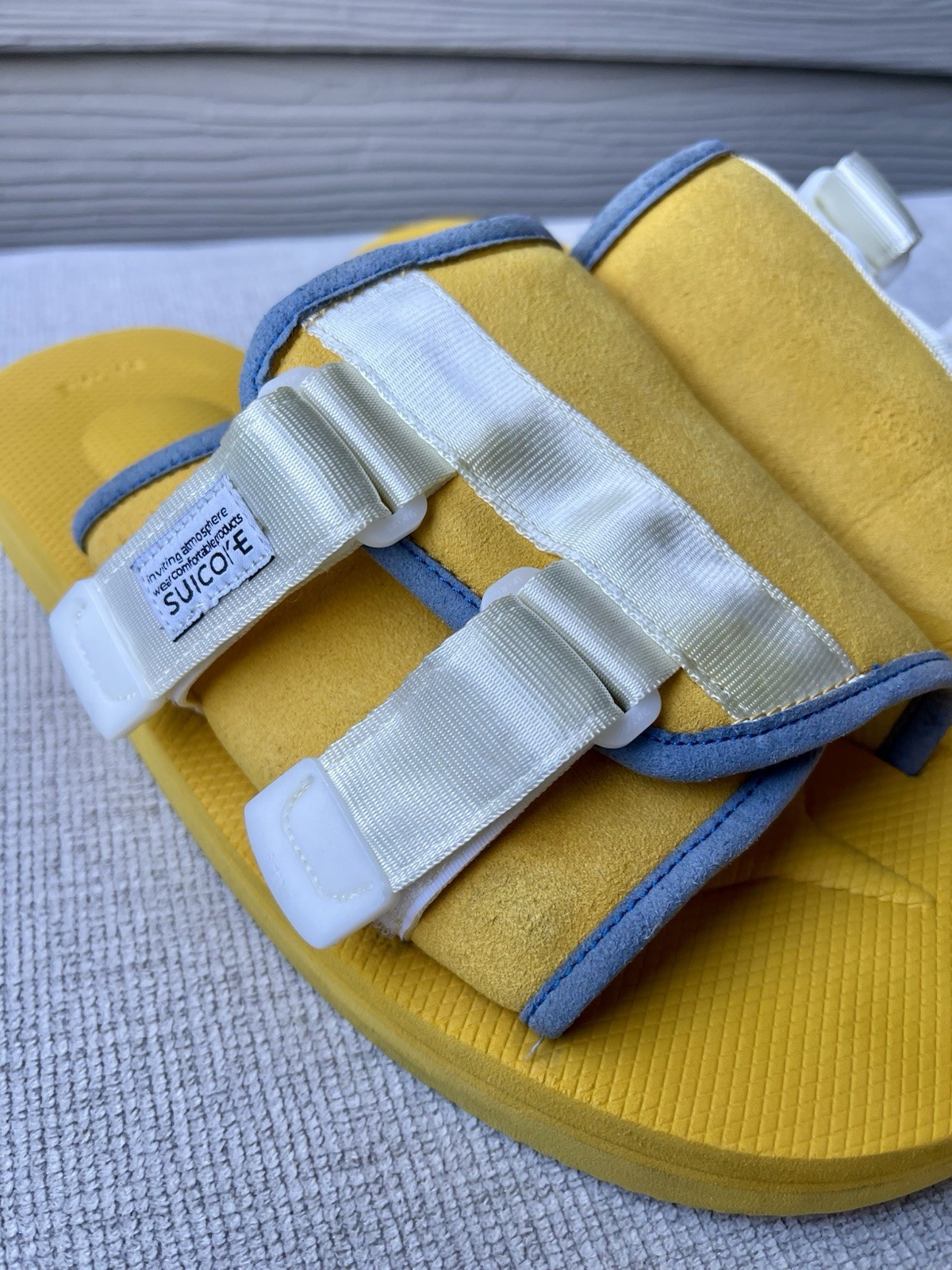 GOLF WANG x Suicoke KAW-CAB Lemon Yellow Sandals – Size US 11 (EU 44)