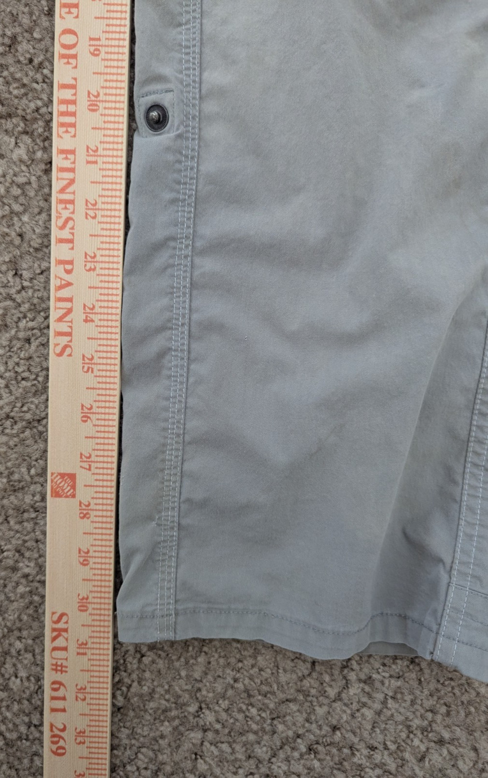 Kuhl tan convertible cargo Gorpcore hiking outdoor pants size 6 reg