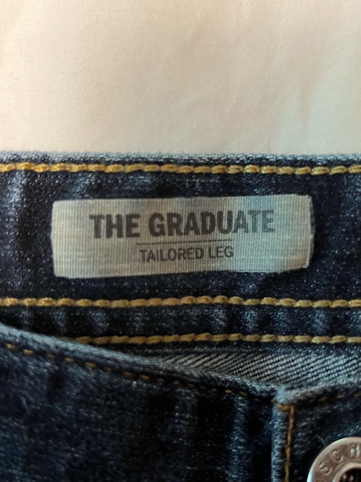 AG Adriano Goldschmied Mens Jean The Graduate Tailored Leg Size 32×34