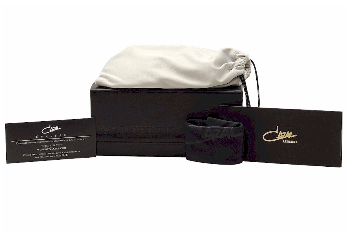 Cazal Legends 668/3 065 Sunglasses Men’s Gold/Grey Lenses Round 43mm