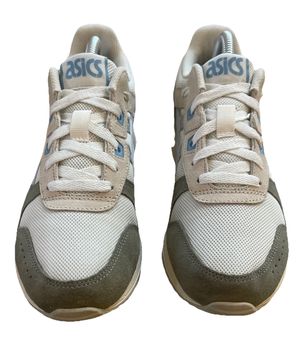 Asics Lyte Classic Cream/Soft Sky Shoes Sneakers Women’s Size 8.5 US Worn Once