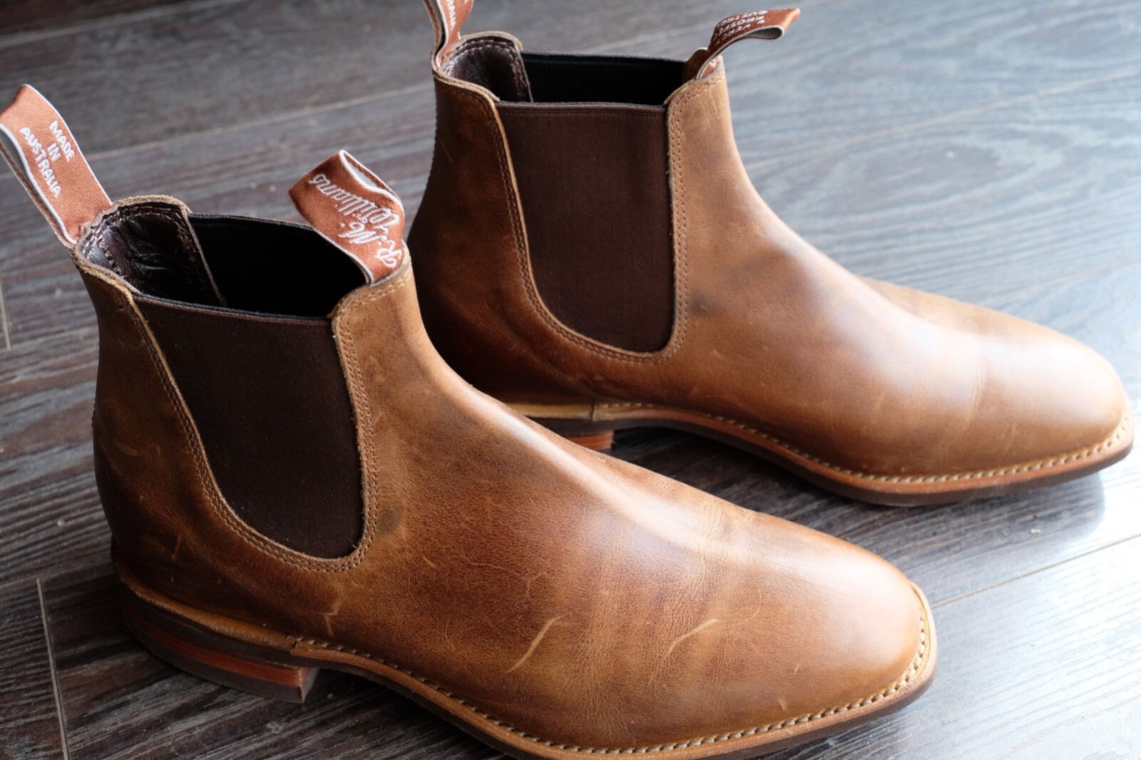 RM Williams Comfort Craftsman Boot (Caramel) Size 9US