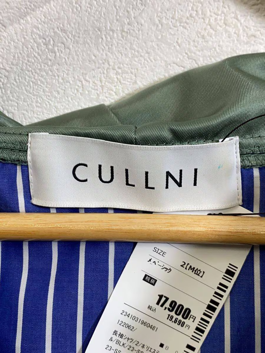 CULLNI Long-Sleeve Shirt, Size 2, Polyester, Black, 23-SS-035