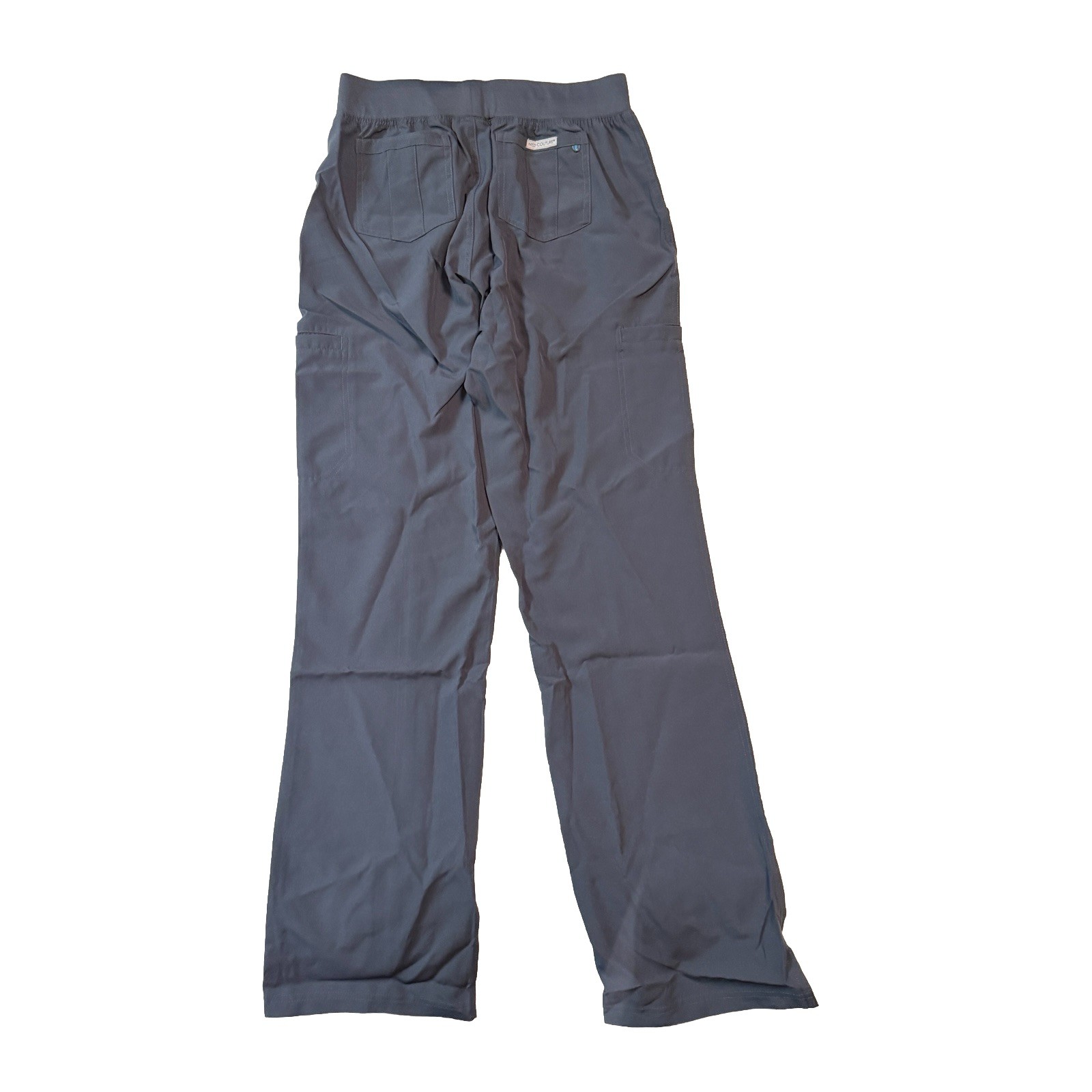 Med Couture Yoga Quick Dry Stretch Women’s Scrub Pants -Small (tall)- Pewter