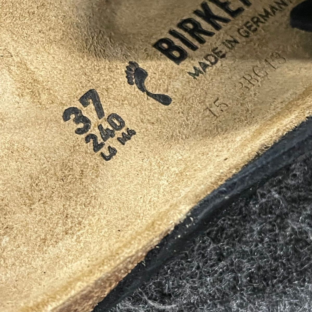 BIRKENSTOCK Uji Nubuck Suede/Leather Sandals Unisex Size M4/W6