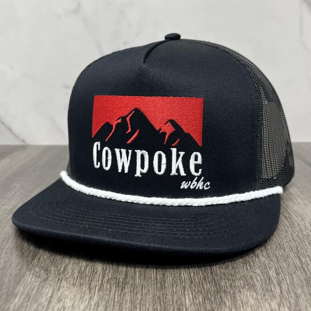 Whiskey Bent Hat Co Cowboy Killer Cowpoke Trucker Mesh Back Adjustable Snapback