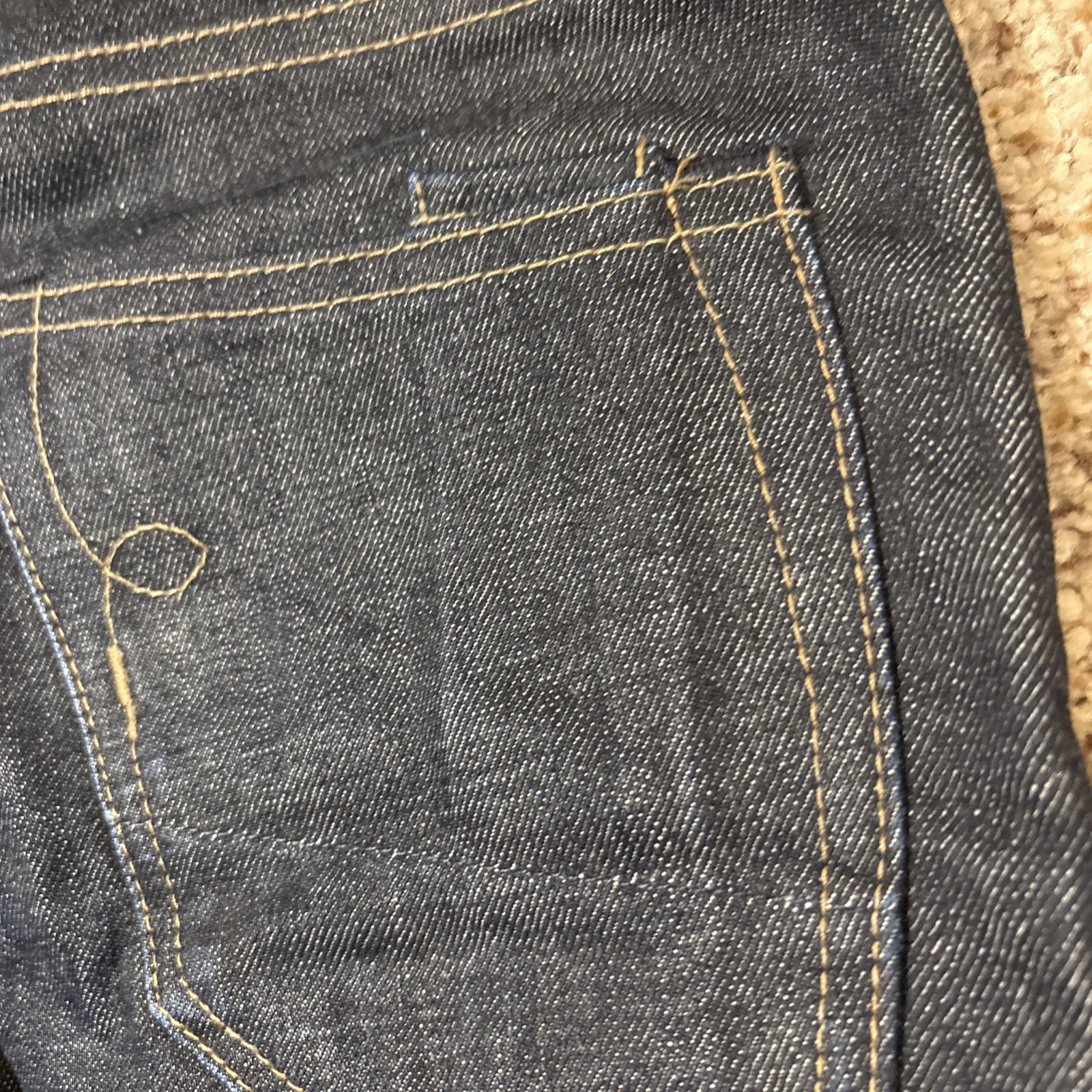 Rogue Territory SK 15oz Selvedge Denim Indigo US Made Japan Fabric Unisex 27