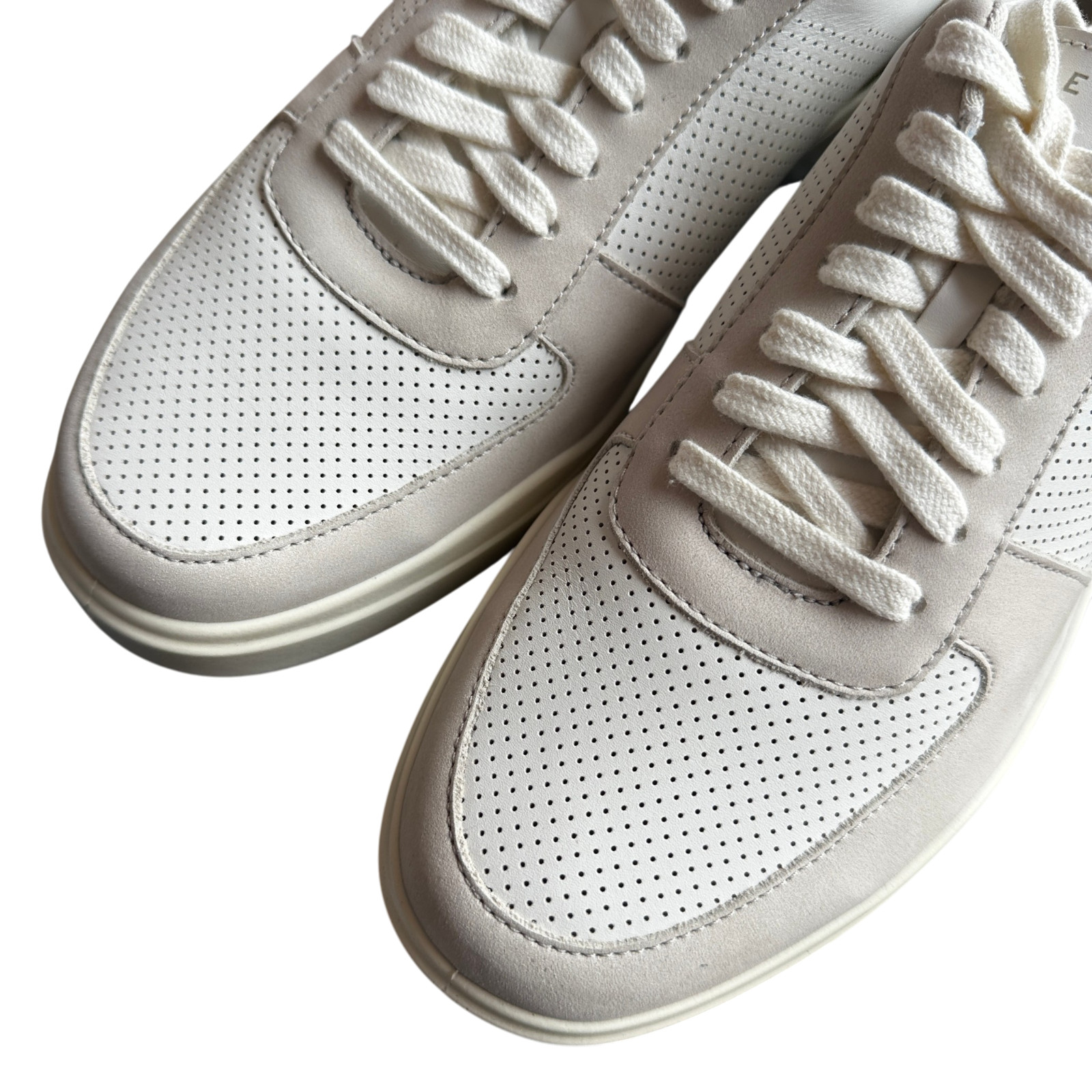 Cole Haan Grand Crosscourt Modern Sneakers White Ivory Tennis Shoe Mens Size 10