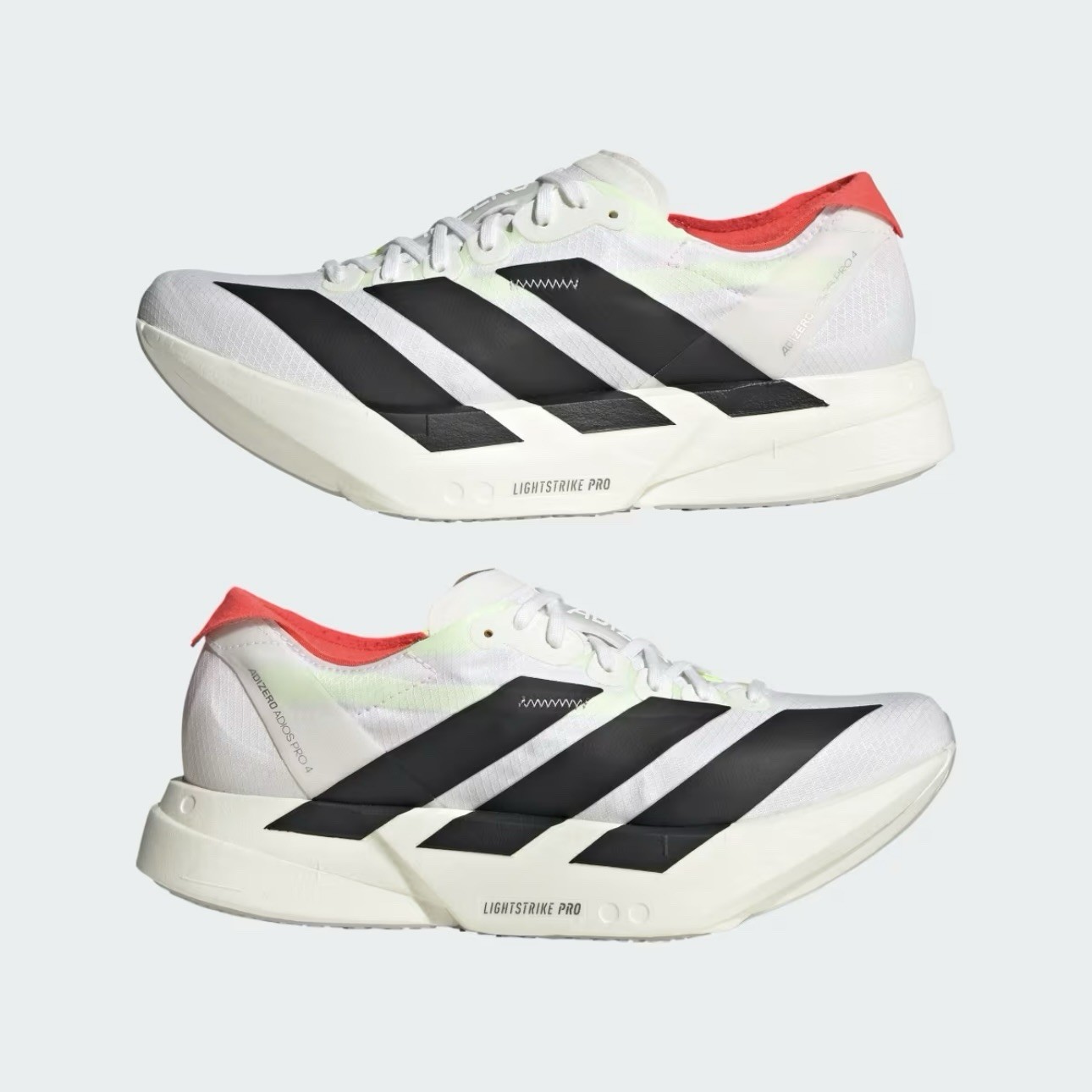 JR1163 Adidas Adios Pro 4 White Black Red US Womens 8.5 EU 40 2/3