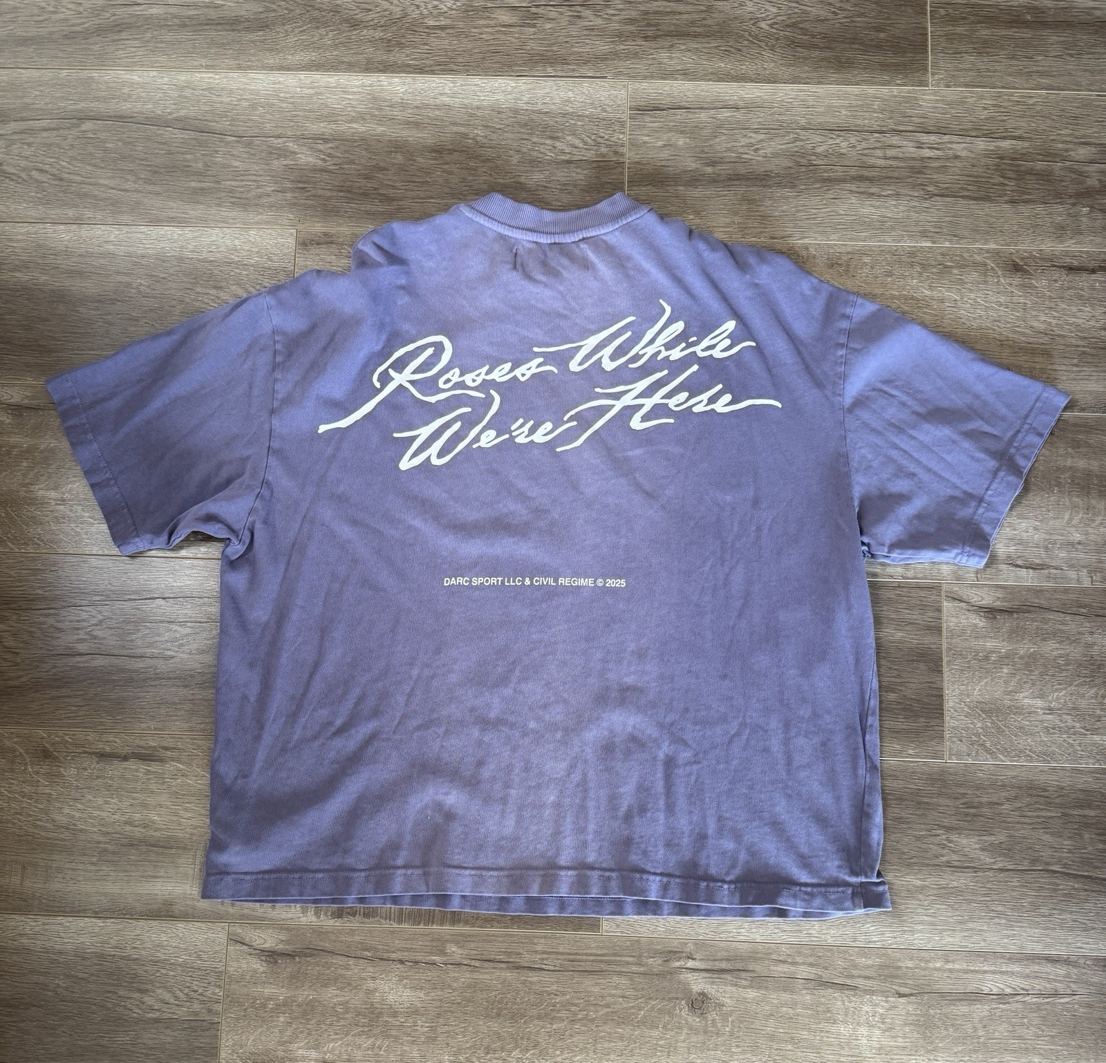 Darc Sport Roses While We’re Here Crop Shirt Men’s Large