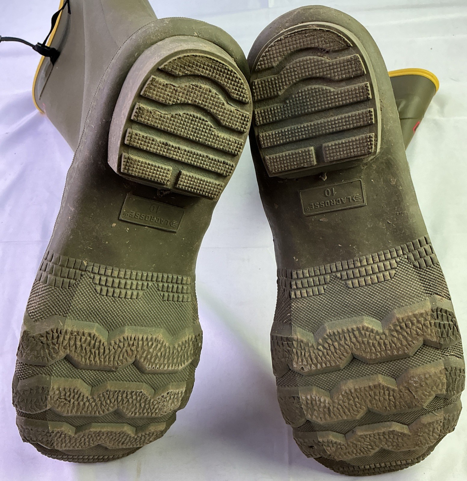 LaCrosse Men’s Grange Rubber Mud Boots-OD Green-Size: 10