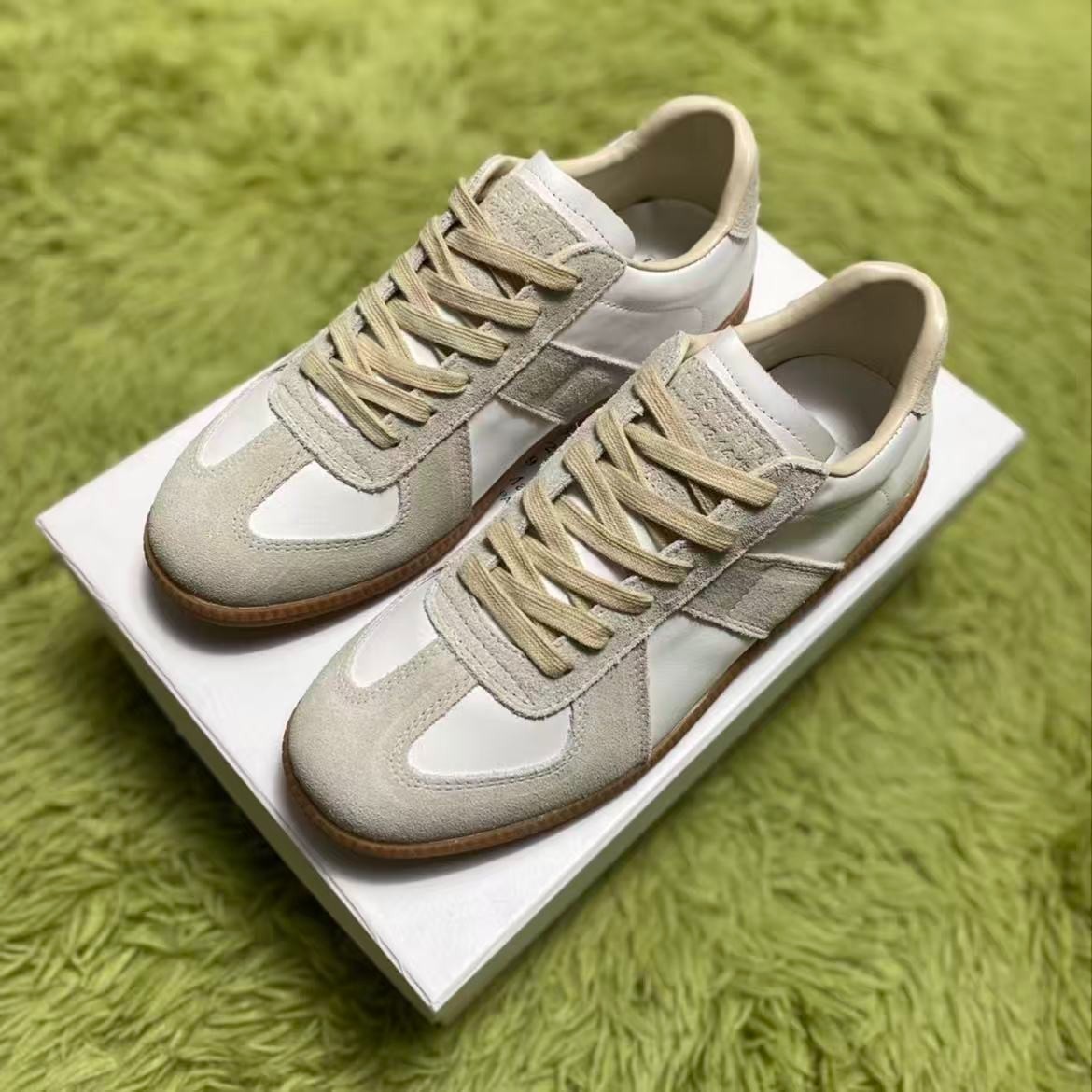 Size 7-13 Maison Margiela Replica 2019 White Grey S57WS0236P1895101Casual Shoes