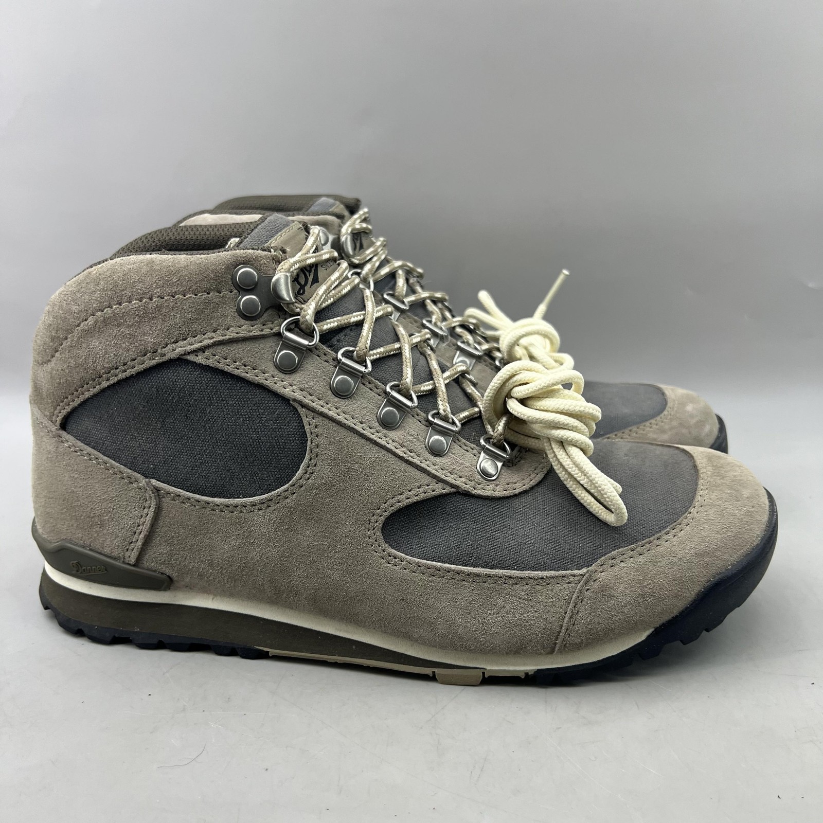 Danner Jag Timber Dark Shadow Boots Men Size 8 US Gray Suede Ankle Hiking Shoes
