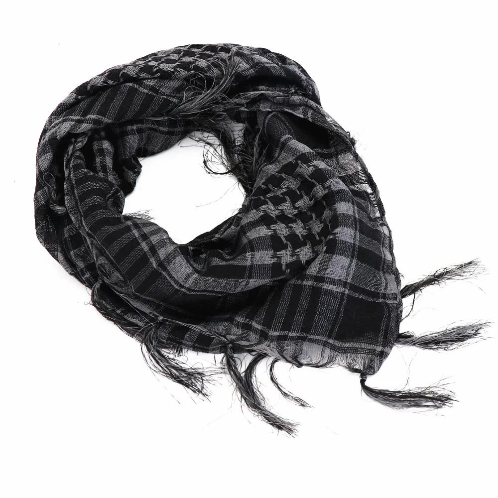 Shemagh Military Army Cotton Heavyweight Arab Tactical Desert Keffiyeh Scarf