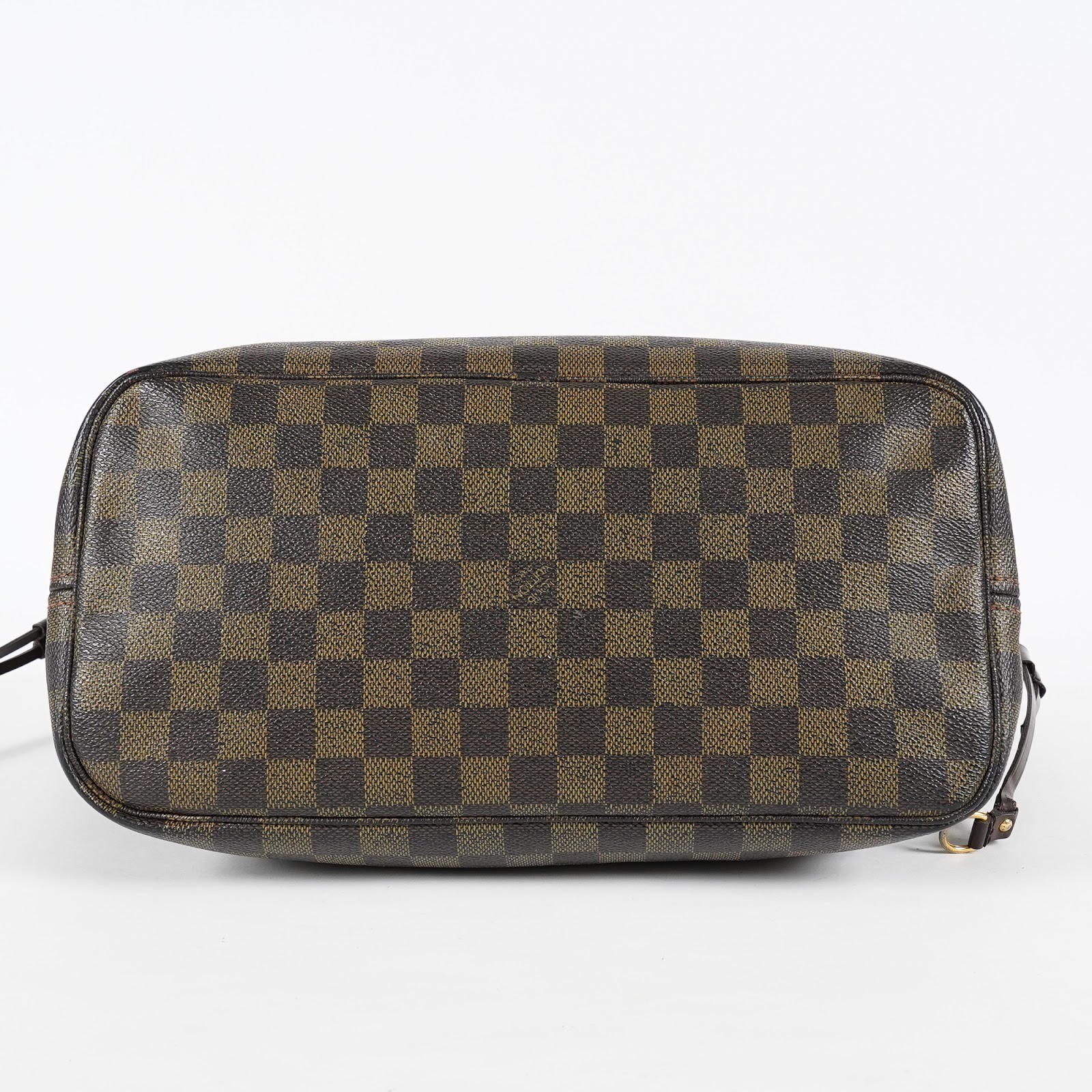 Louis Vuitton Neverfull MM N51105 Damier Ebene Brown Tote Bag Used 07E133960027