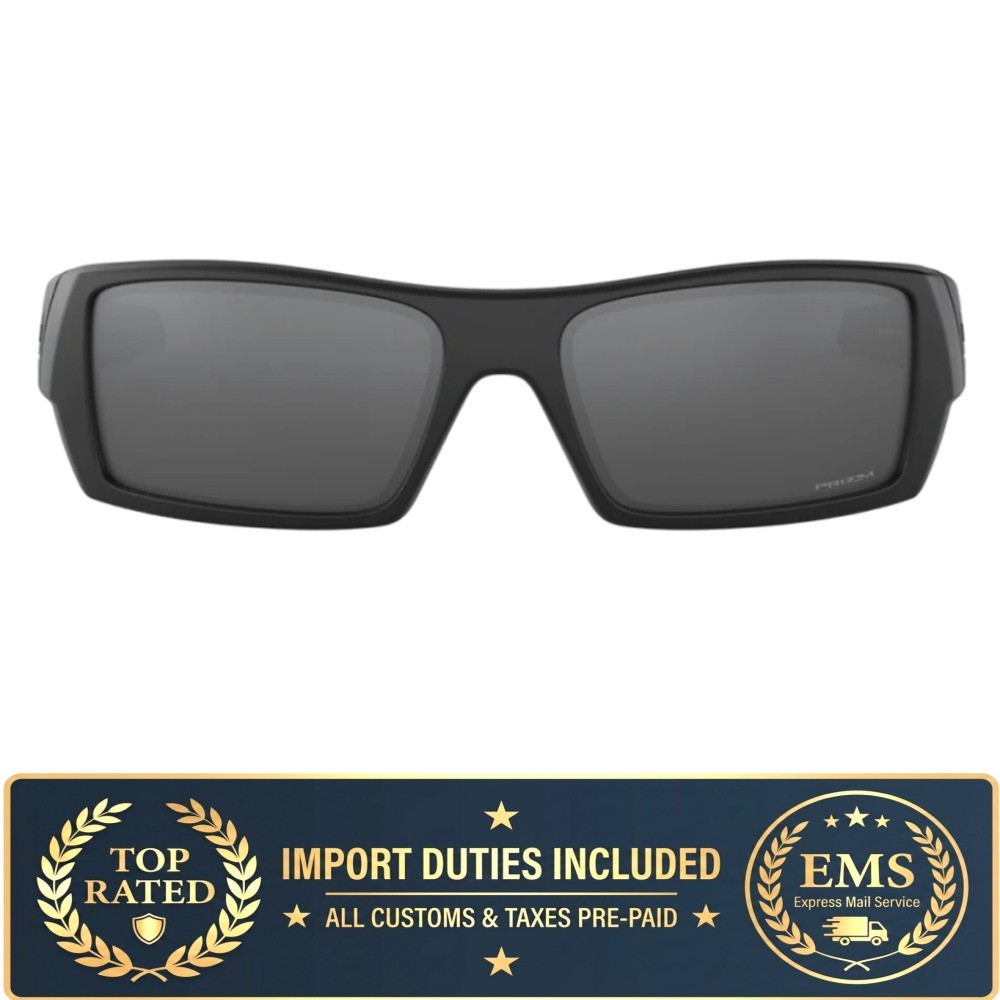 Oakley SI Gascan Matte Black Frame Prizm Black Lenses High Bridge Fit